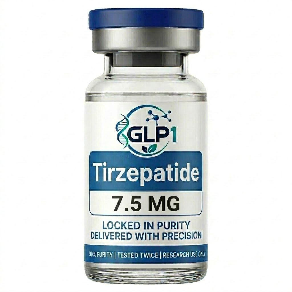 Tirzepatide 7.5mg Research Grade Peptide Buy Tirzepatide 7.5mg UK Tirzepatide Dual Agonist Research Compound High Purity Tirzepatide 7.5mg Vial Premium Tirzepatide Research Peptide