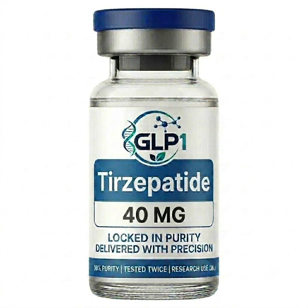 Tirzepatide 40mg Research Grade Peptide Buy Tirzepatide 40mg UK Tirzepatide 40mg Dual Agonist Research Compound High Purity Tirzepatide 40mg Lyophilised Peptide Premium Tirzepatide Research Peptide UK