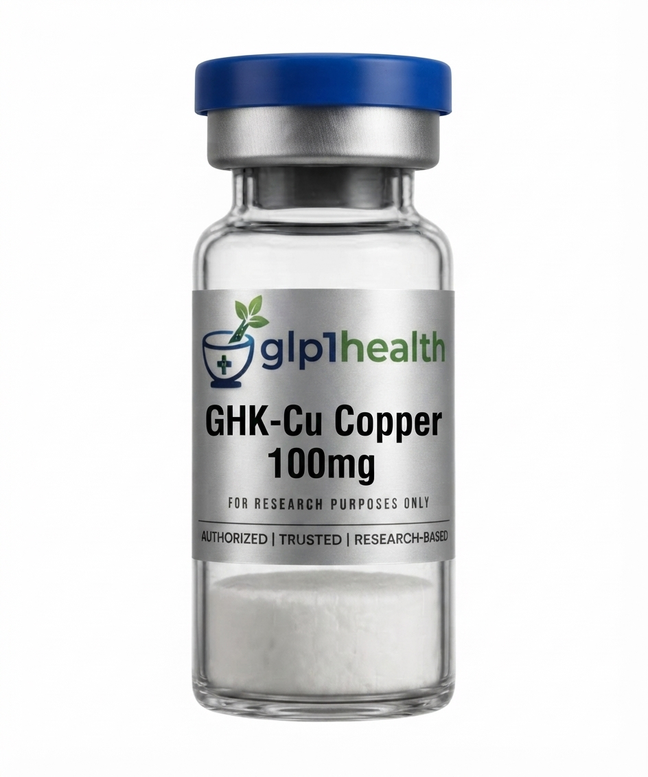 Buy GHK-Cu Copper Peptide 100mg | Premium Research Peptide UK
