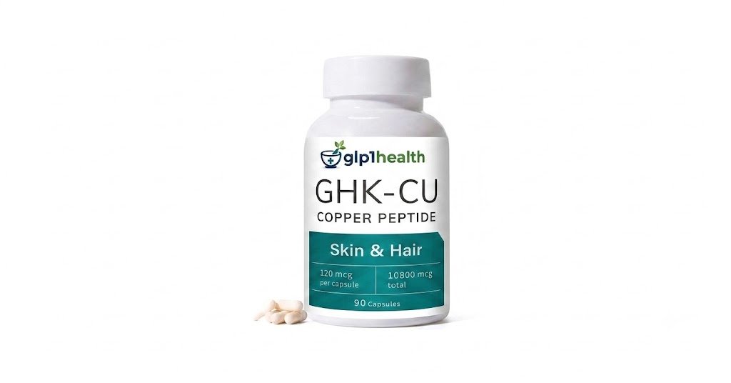 GHK-Cu copper peptide 120mg lyophilised powder vial research grade UK supplier