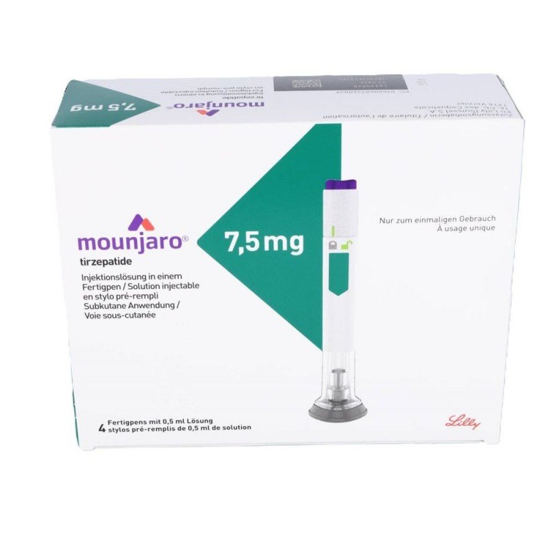 Mounjaro 7.5mg Tirzepatide Injection Pen Buy Mounjaro 7.5mg UK Mounjaro 7.5mg Weight Loss Pen Tirzepatide 7.5mg Weekly Injection Mounjaro UK Weight Management Treatment