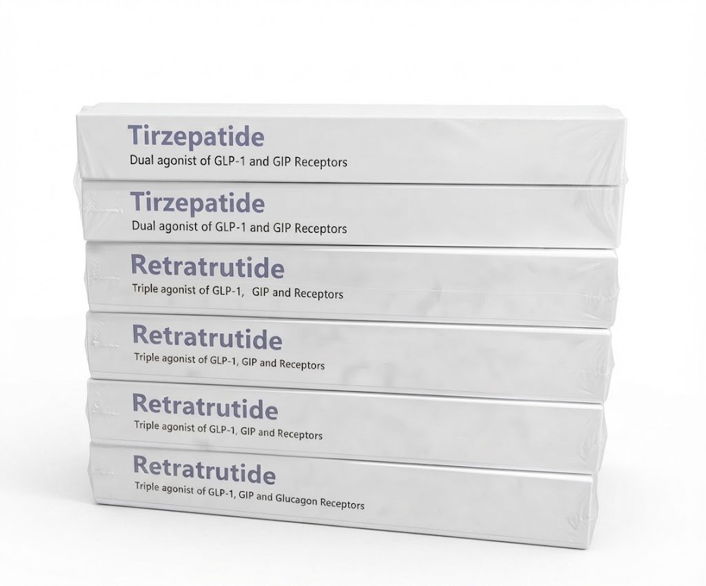 Retatrutide & Tirzepatide research product